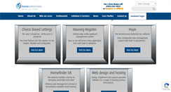 Desktop Screenshot of home-connections.co.uk