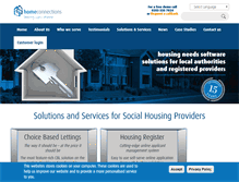 Tablet Screenshot of home-connections.co.uk